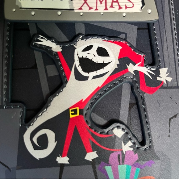 Loungefly Disney Nightmare Before Christmas Town Hall Mini Backpack - Picture 6 of 16